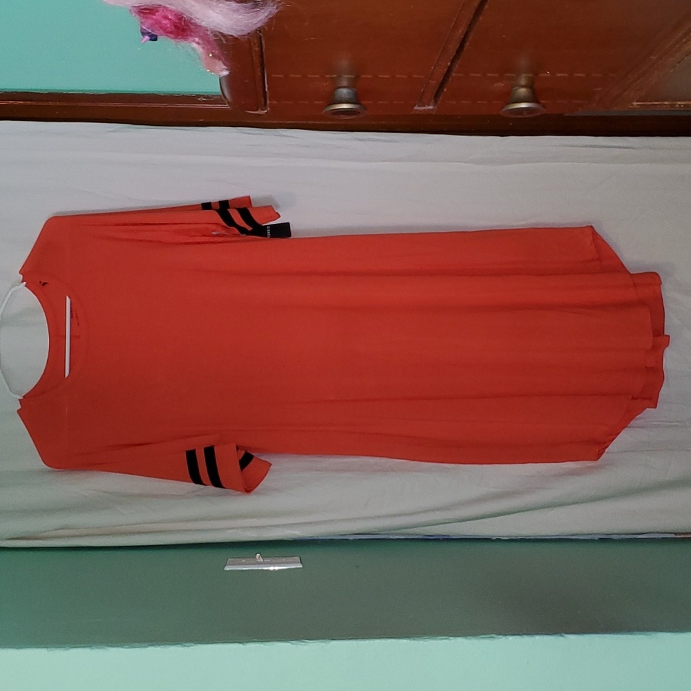 Torrid Super Soft Varsity T Shirt Dress